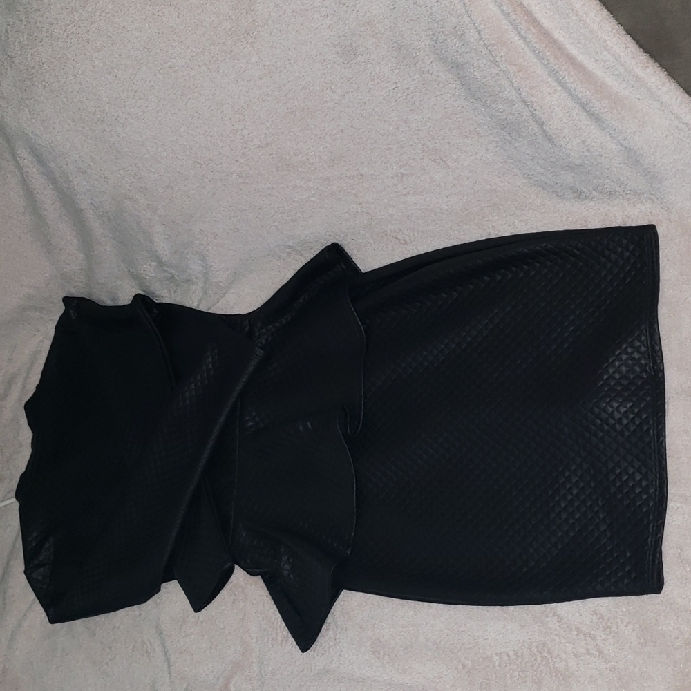 By WTD , Black knee length dress,  size small